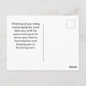 出エジプト33:14わたしの臨在は、あなた方と共に行く ポストカード (裏面)