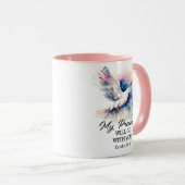 出エジプト33:14わたしの臨在は、あなた方と共に行く マグカップ (正面右)