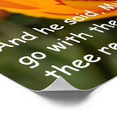 出エジプト33:14 ポスター (角)