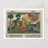 出エジプト34 1-10モーセは2番目の錠剤wを受け取る ポストカード (正面)