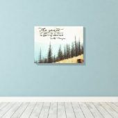 出世の秘訣 キャンバスプリント (インサイチュ (ウッドフロア))