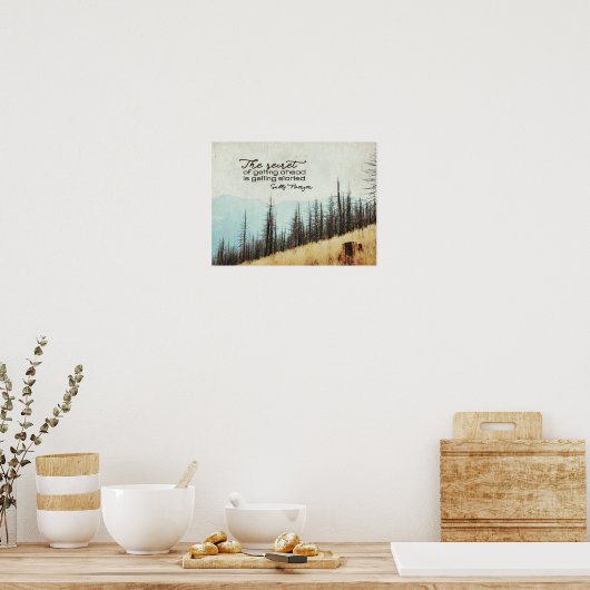 出世の秘訣 ポスター (キッチン)