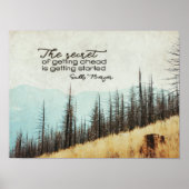 出世の秘訣 ポスター (正面)