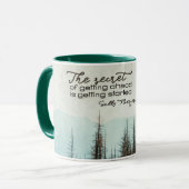 出世の秘訣 マグカップ (正面左)