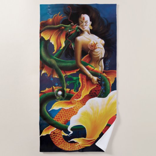 出会い ビーチタオル (正面)