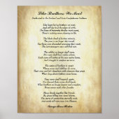 出会う兄弟のようなアフリカ系アメリカ人の詩 ポスター (正面)