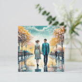 出会わなかったら | ロマンチックアート カード (スタンド正面)