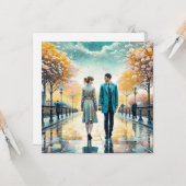 出会わなかったら | ロマンチックアート カード (正面/裏面インサイチュ)