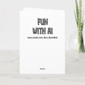 出会わなかったら | ロマンチックアート カード (裏面)