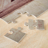 出保、放棄された建物ドア ジグソーパズル (側面)