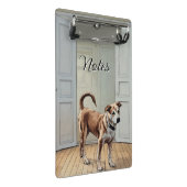 出入り口のミニクリップボードの子犬 ミニクリップボード (アングル)