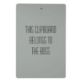 出入り口のミニクリップボードの子犬 ミニクリップボード (裏面)