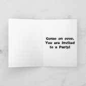 出入来り口のギュ素朴ート 招待状 (内部)