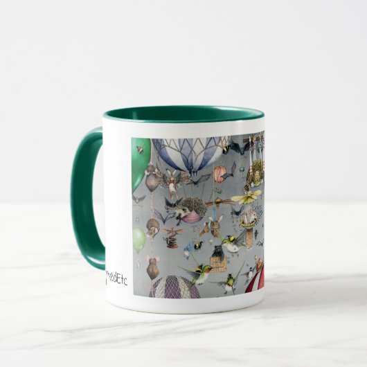 出力マグ マグカップ (正面左)