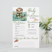 出力男女兼用ベビー予測アドバイスカード (スタンド正面)