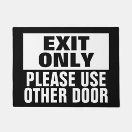 出口だけ ドアマット