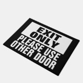 出口だけ ドアマット (アングル)