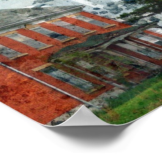 出口の小さな広場 ポスター (角)