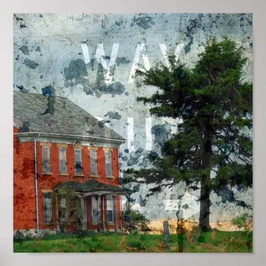 出口の小さな広場 ポスター (正面)