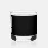 出口恋しく思 – 現実のグリッチ ウイスキーグラス (左)