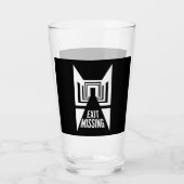 出口恋しく思 – 現実のグリッチ タンブラーグラス (正面)