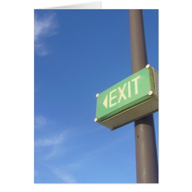 出口空白の (正面)