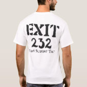 出口232コンサートT Tシャツ (裏面)