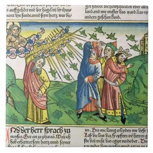 出国の10:1 - 20エジプトの7ペスト: pla タイル (正面)