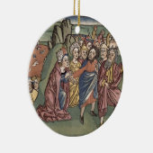 出国14モーゼおよびレニウムを交差させている古代イスラエル人 セラミックオーナメント (右)