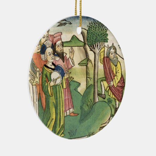 出国15 1-19 「Nurembからのモーゼの歌、 セラミックオーナメント (右)