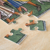 出国17 1-7モーゼはから水流を作ります ジグソーパズル (側面)