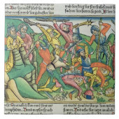 出国17 8-15アーロンおよびHurはモーゼの手を支えます タイル (正面)