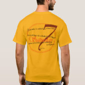 出国20 Tシャツ (裏面)