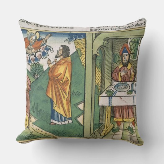 出国8 1-15エジプトの7ペスト: モーゼ クッション (正面)