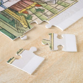 出国8 1-15エジプトの7ペスト: モーゼ ジグソーパズル (側面)