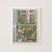 出国8 1-15エジプトの7ペスト: モーゼ ジグソーパズル (縦)