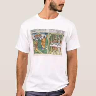 出国8 1-15エジプトの7ペスト: モーゼ Tシャツ