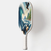 出威厳のある会 ピックルボールラケット (左)