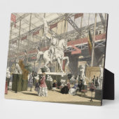 出展作品のベルギー部門の素晴らし仏像 フォトプラーク (側面)