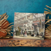 出展作品のベルギー部門の素晴らし仏像 フォトプラーク (側面)