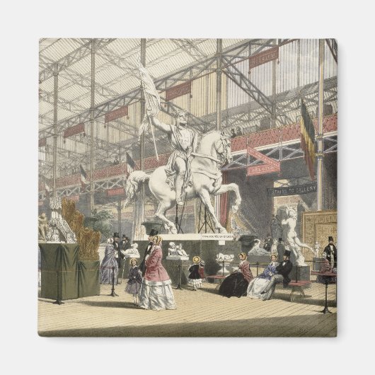 出展作品のベルギー部門の素晴らし仏像 マグネット (正面)