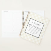 出席するか忘れしないイベントの日記 プランナー手帳 (ディスプレー)