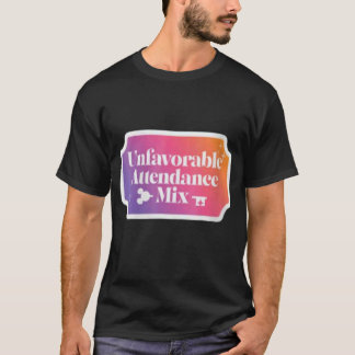 出席不順 Tシャツ