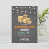 出席中遠くにの招待 招待状 (スタンド正面)