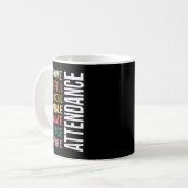 出席 コーヒーマグカップ (正面左)