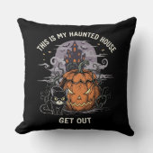 出幽霊のよく出るて行け クッション (正面)