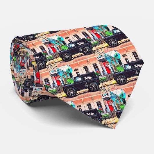 出張の多いビジネスマンを離れて ネクタイ (ロール)