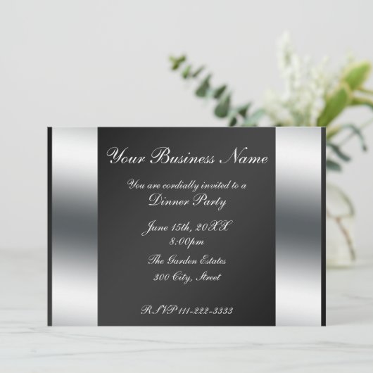 出張依頼 招待状 (スタンド正面)