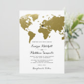 出張先旅行結婚式招待状 招待状 (スタンド正面)