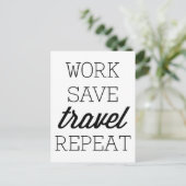 出張救繰り返し ポストカード (スタンド正面)